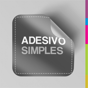 Adesivo Vinil ⠸ Vinil Branco  ⠸ 4/0 ⠸ Brilho ou Fosco ⠸ Corte Reto ou Corte Especial 